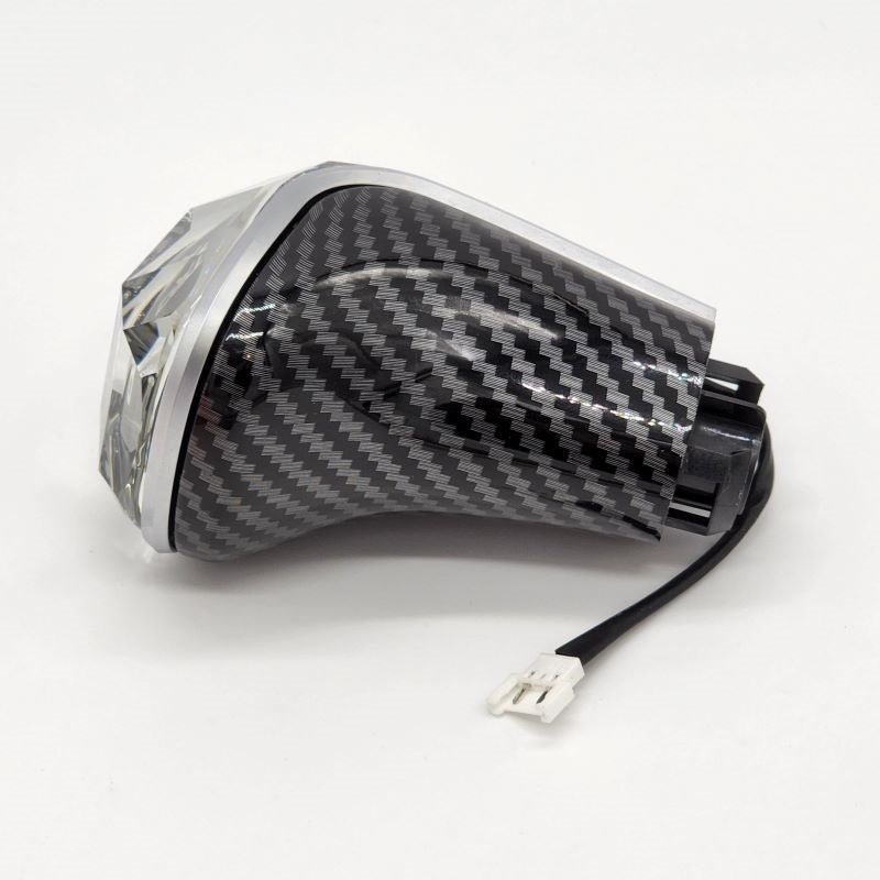 OUMERY Carbon Fiber Car ABS GearLever Shift Knob Cover Trim Head Cover  Automobile Decoration for Toyota